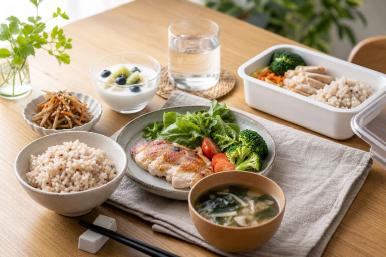 ダイエット中の食事おすすめ完全ガイド｜食材・コンビニ・外食・宅配弁当の選び方のアイキャッチ画像