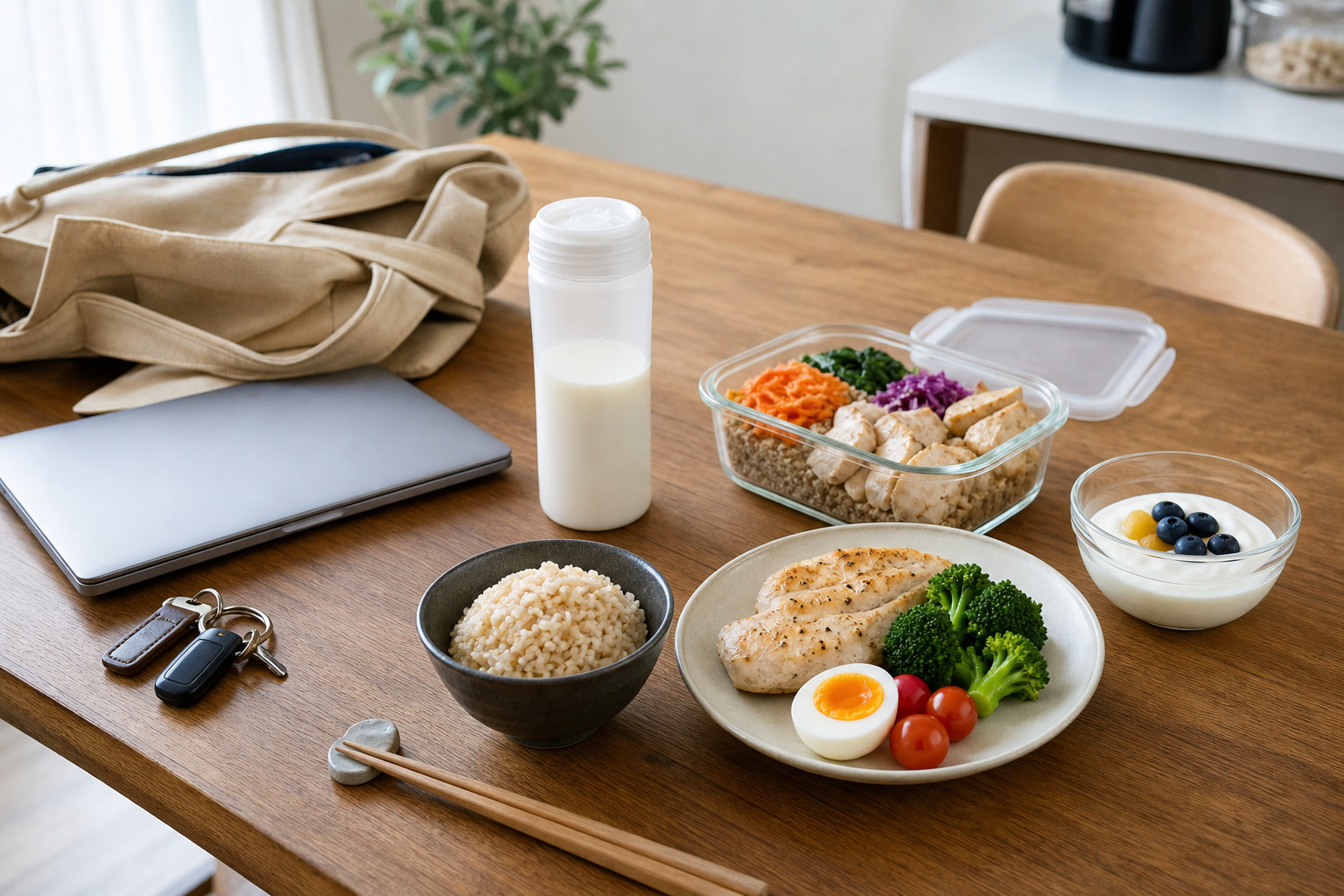 忙しい日は商品やサービスを使って食事全体を整えるを補足する画像