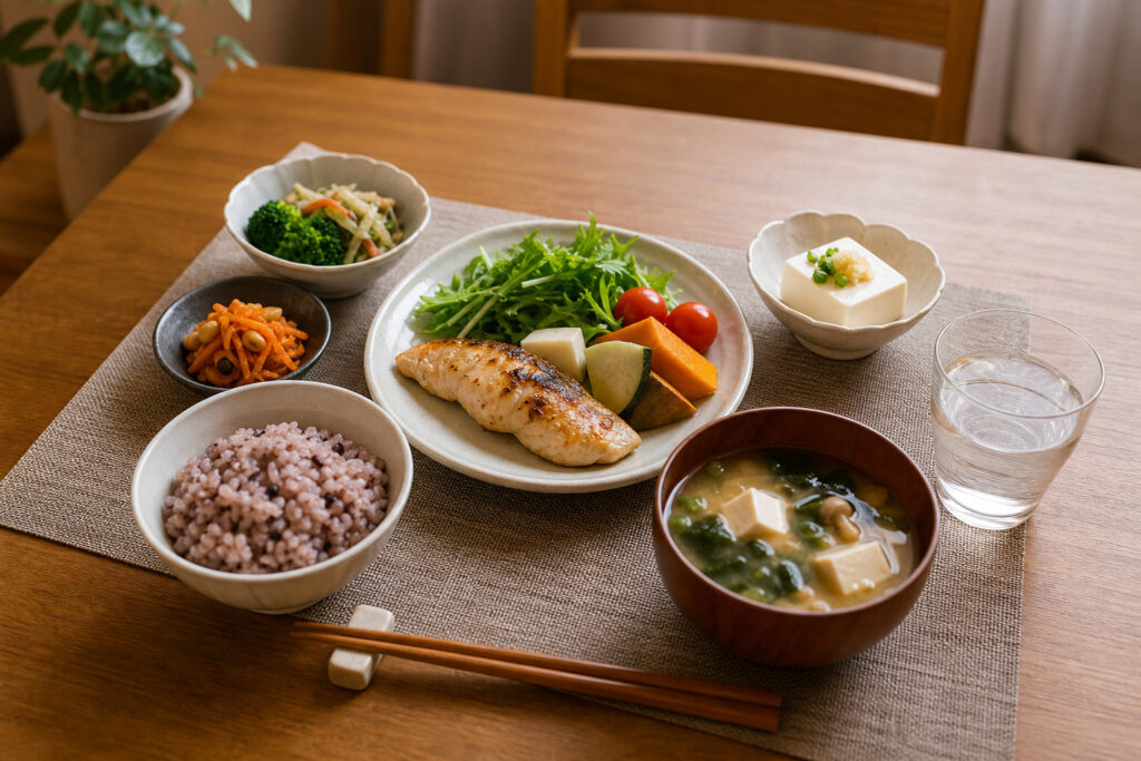 ダイエット 夜ご飯｜遅い時間でも続けやすい組み合わせのアイキャッチ画像