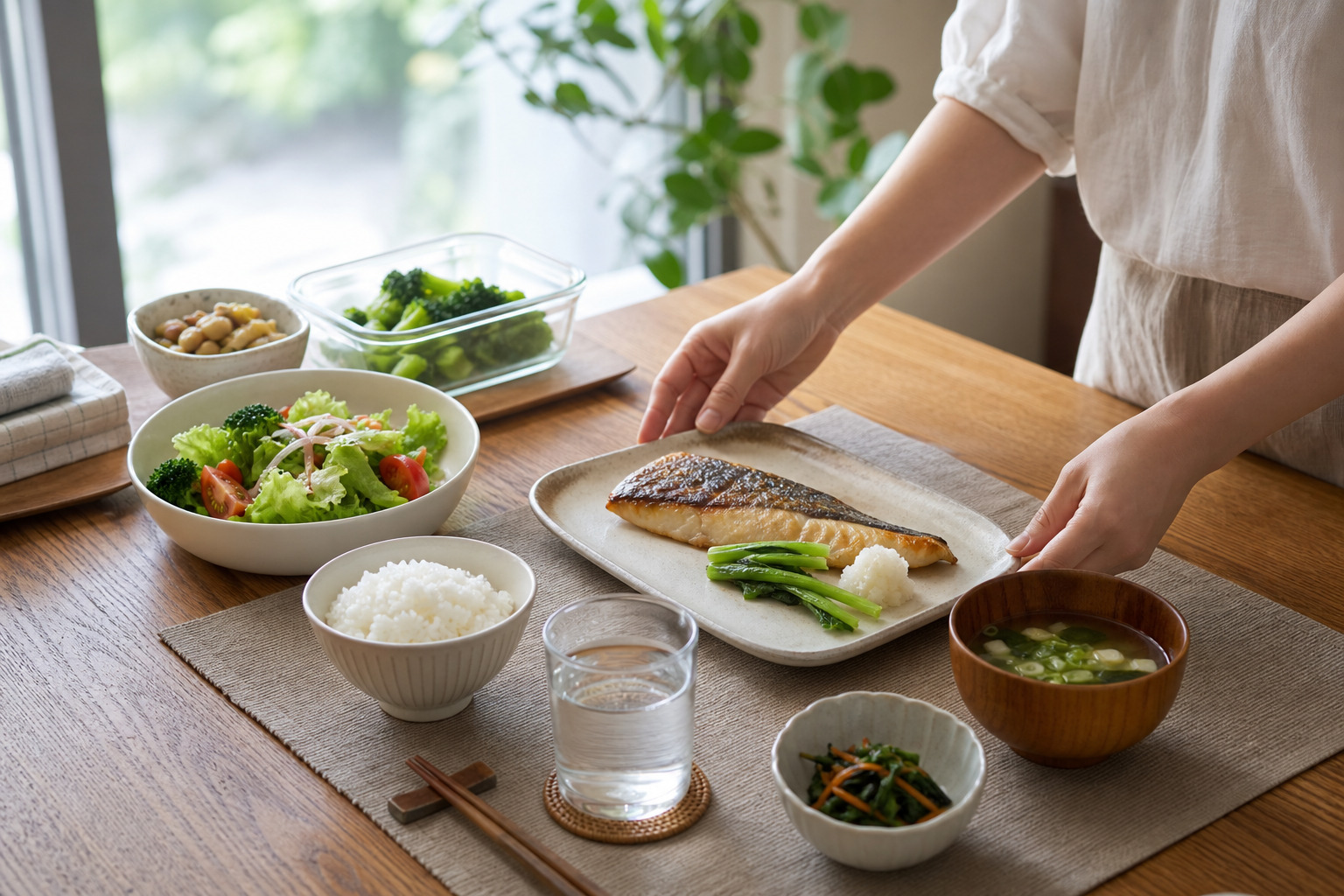 夜ご飯は抜くより「量と組み合わせ」を整えるを補足する画像