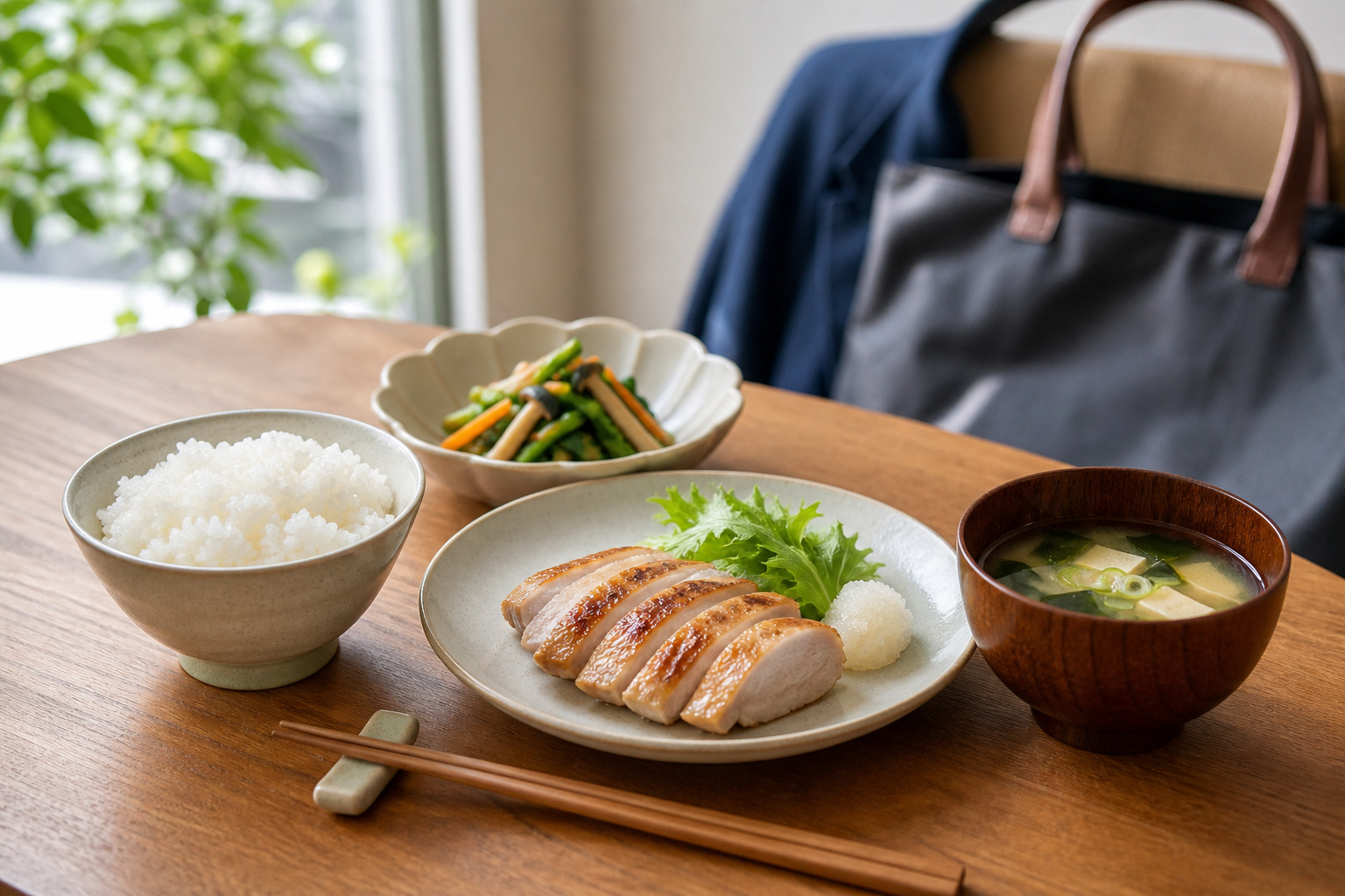 コンビニ・外食の日は単品にしないを補足する画像