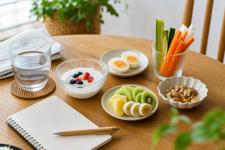 ダイエット中の間食おすすめ｜太りにくい選び方と市販おやつの比較のアイキャッチ画像