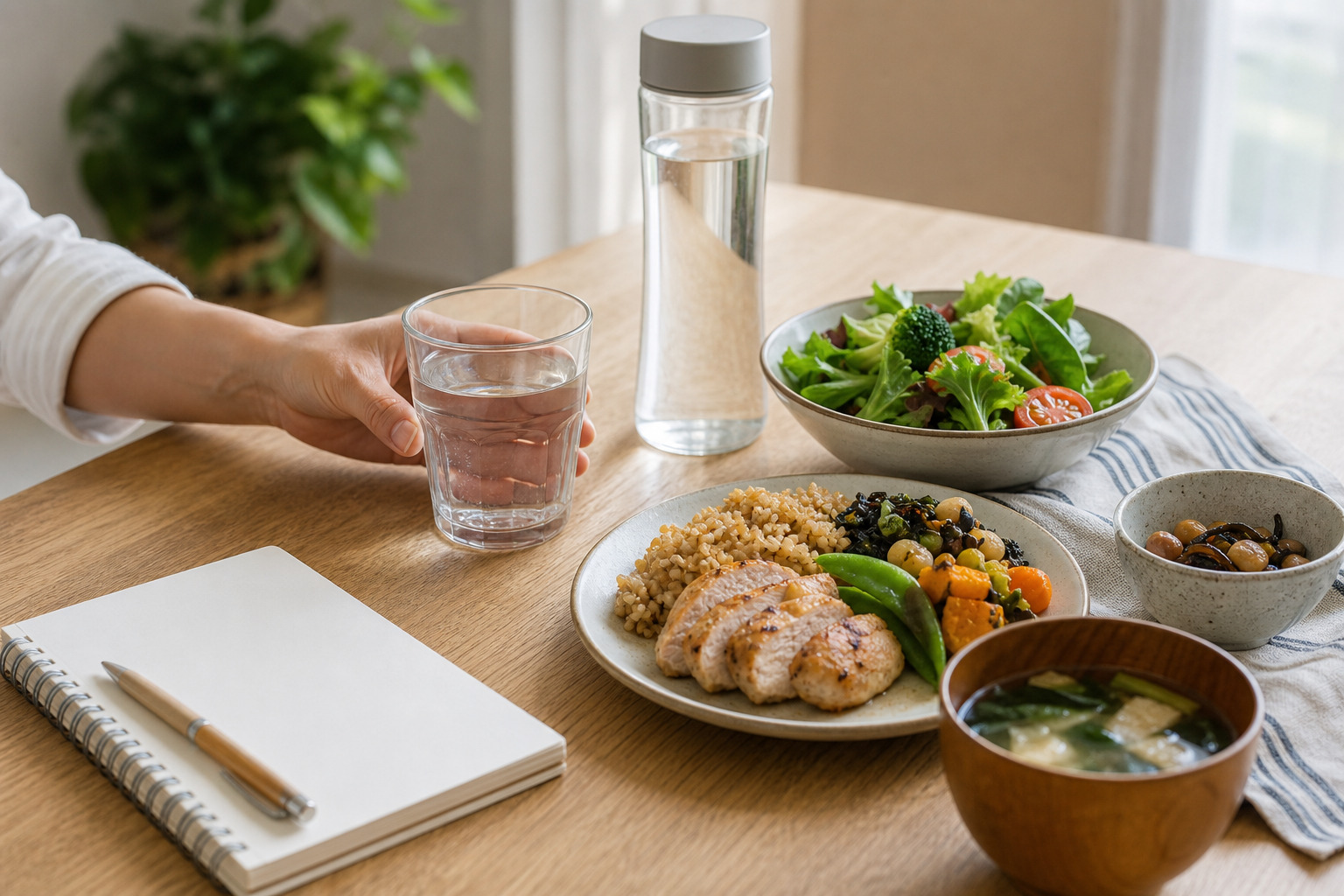 1日に飲む水の量はどれくらいが目安？を補足する画像