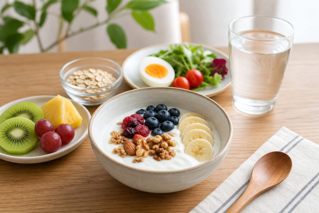 ダイエット中におすすめのヨーグルトは？選び方・種類別の違い・食べ方を解説のアイキャッチ画像