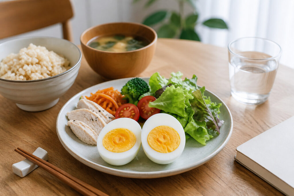 ゆで卵ダイエットは痩せる？効果的な食べ方・1日の目安・注意点を解説のアイキャッチ画像