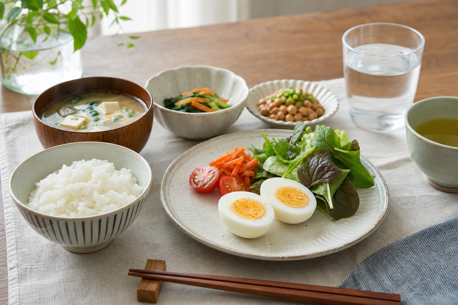 ゆで卵ダイエットのやり方|おすすめは「置き換え」より食事改善を補足する画像