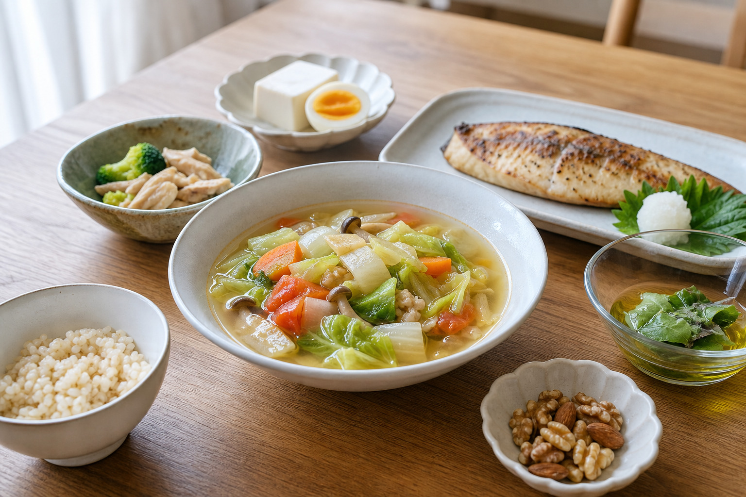 野菜スープ ダイエットで確認すべきPFCバランスと目安を補足する画像
