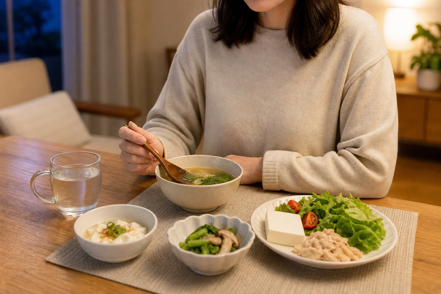 ダイエット中の夜食は「禁止」ではなく、必要なときに選び方を決めるを補足する画像