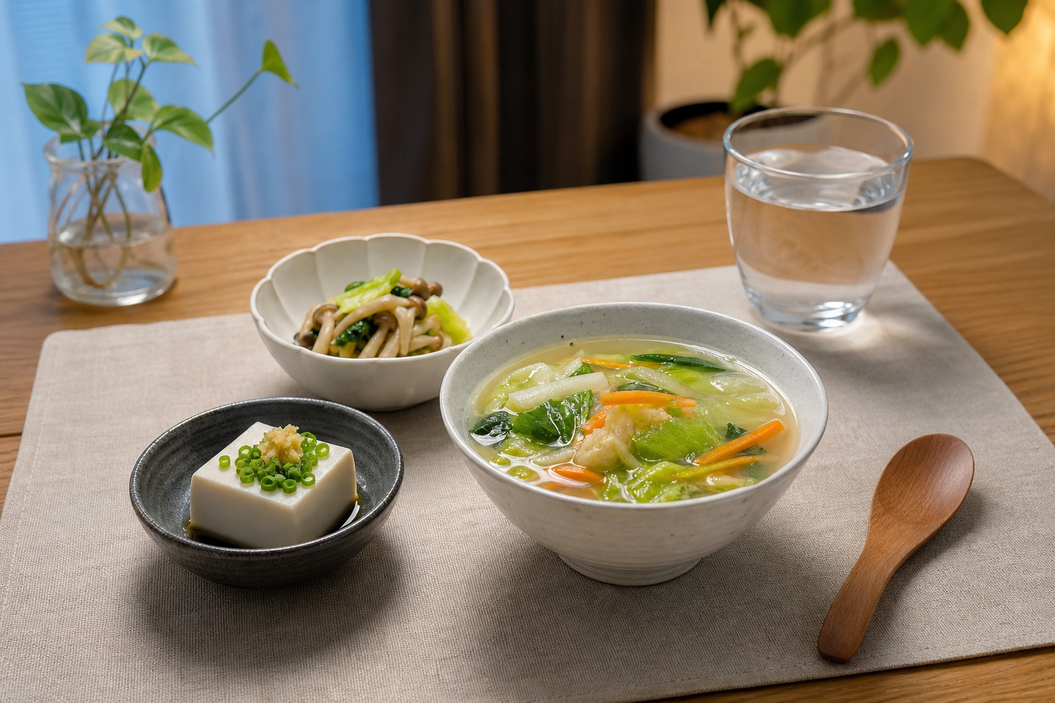 ダイエット中の夜食は何を選ぶ?太りにくい選び方の型を補足する画像