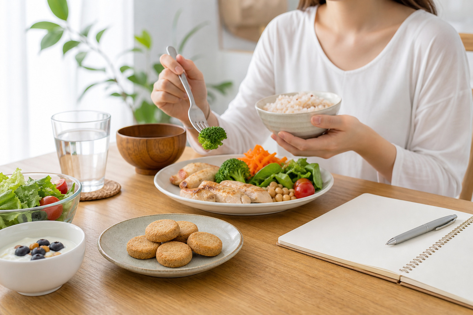 おからクッキーはダイエット中に食べてもよいが、食べるだけでは痩せないを補足する画像