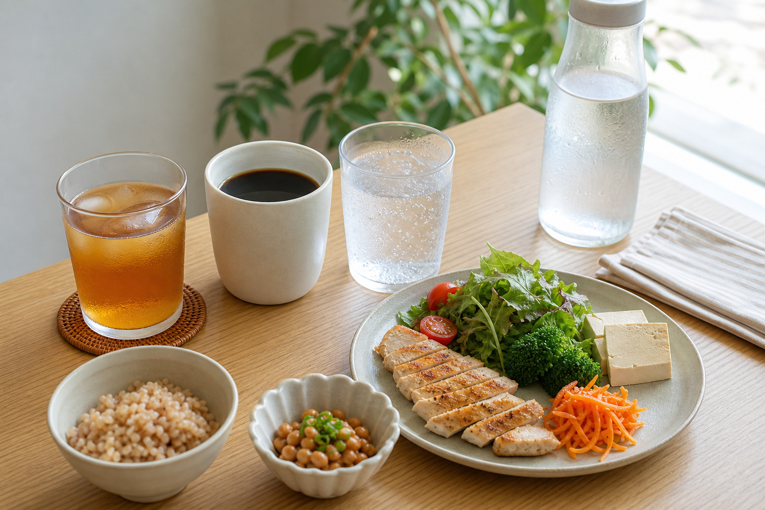 市販のダイエットドリンクは「水だけで体脂肪が減る」ものではないを補足する画像