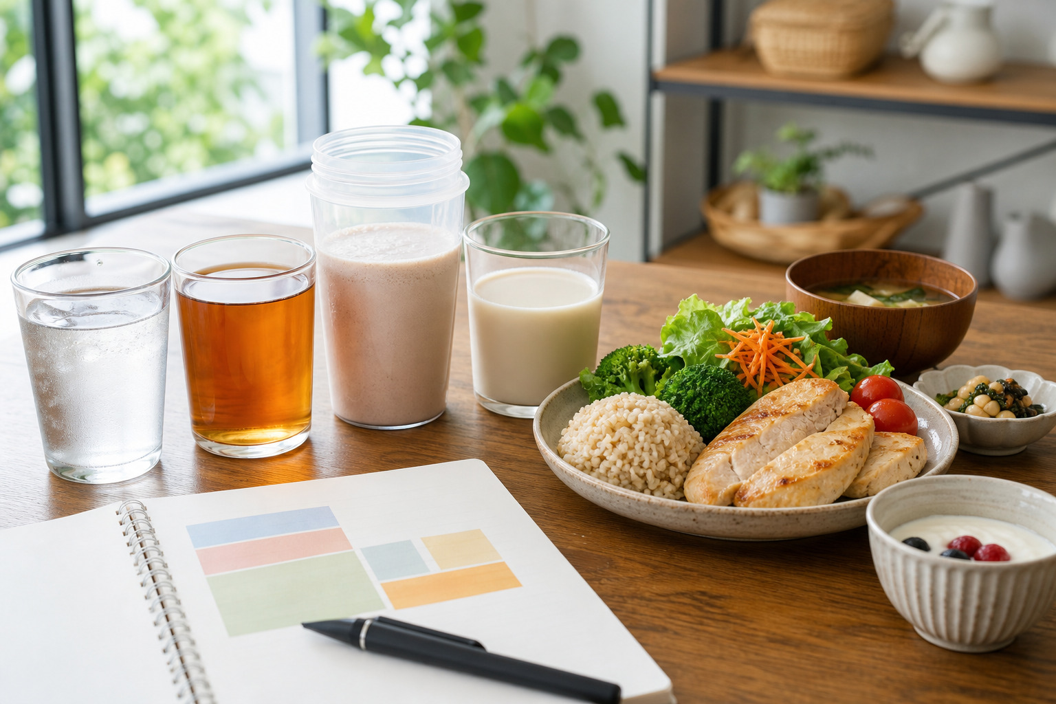 ダイエット 飲み物 ランキングで確認すべきPFCバランスと目安を補足する画像