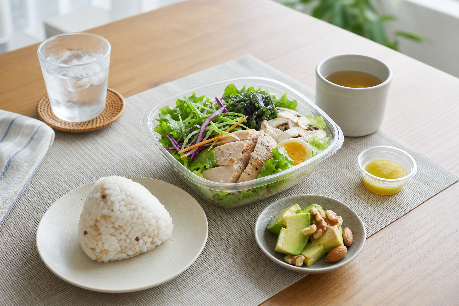 結論｜ダイエット中のコンビニサラダは「サラダだけ」ではなく1食として選ぶを補足する画像
