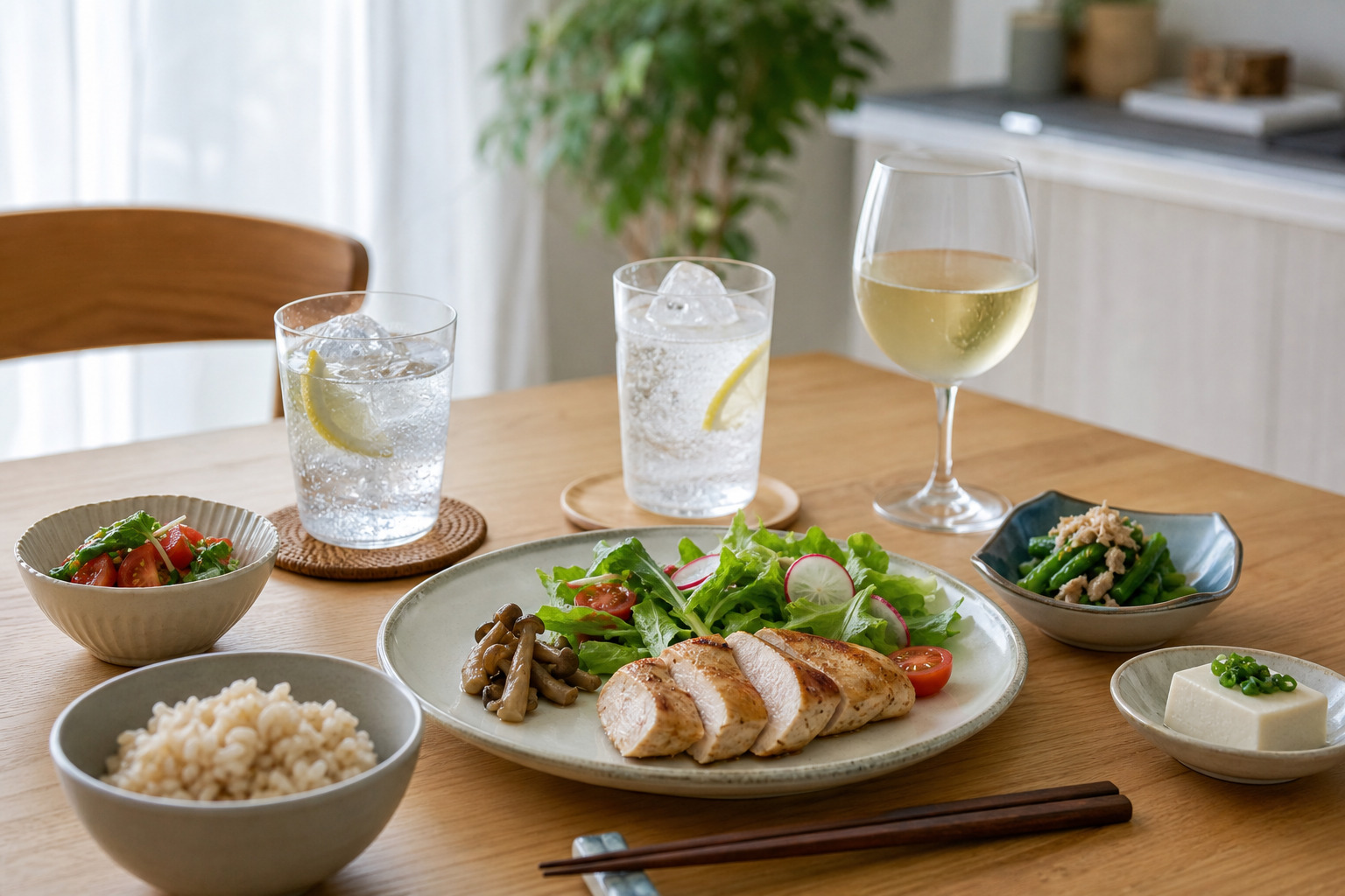 結論|ダイエット中におすすめのお酒は「無糖で量を管理しやすいもの」を補足する画像