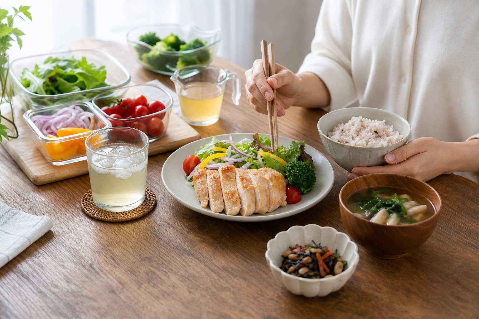 飲むお酢 おすすめ ダイエットで確認すべきPFCバランスと目安を補足する画像
