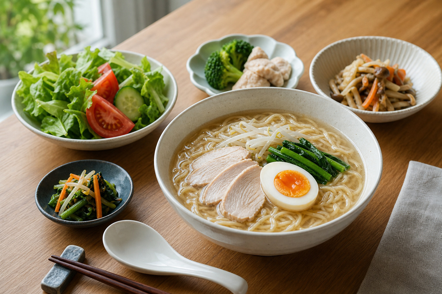 ラーメン ダイエットで確認すべきPFCバランスと目安を補足する画像