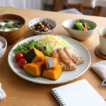 かぼちゃはダイエット中に食べてもいい？太りにくい食べ方・量・注意点を解説のアイキャッチ画像